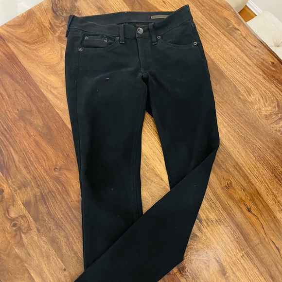 Rag & Bone Black Skinny Jeans - Picture 3 of 4